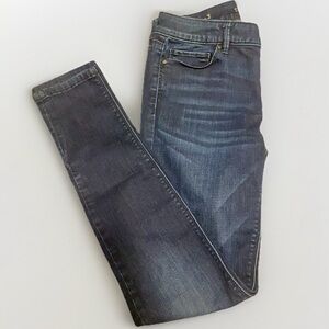 White House Black Market Dark Blue Skinny Jeans